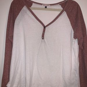 Baseball tee from Charlotte Russe
